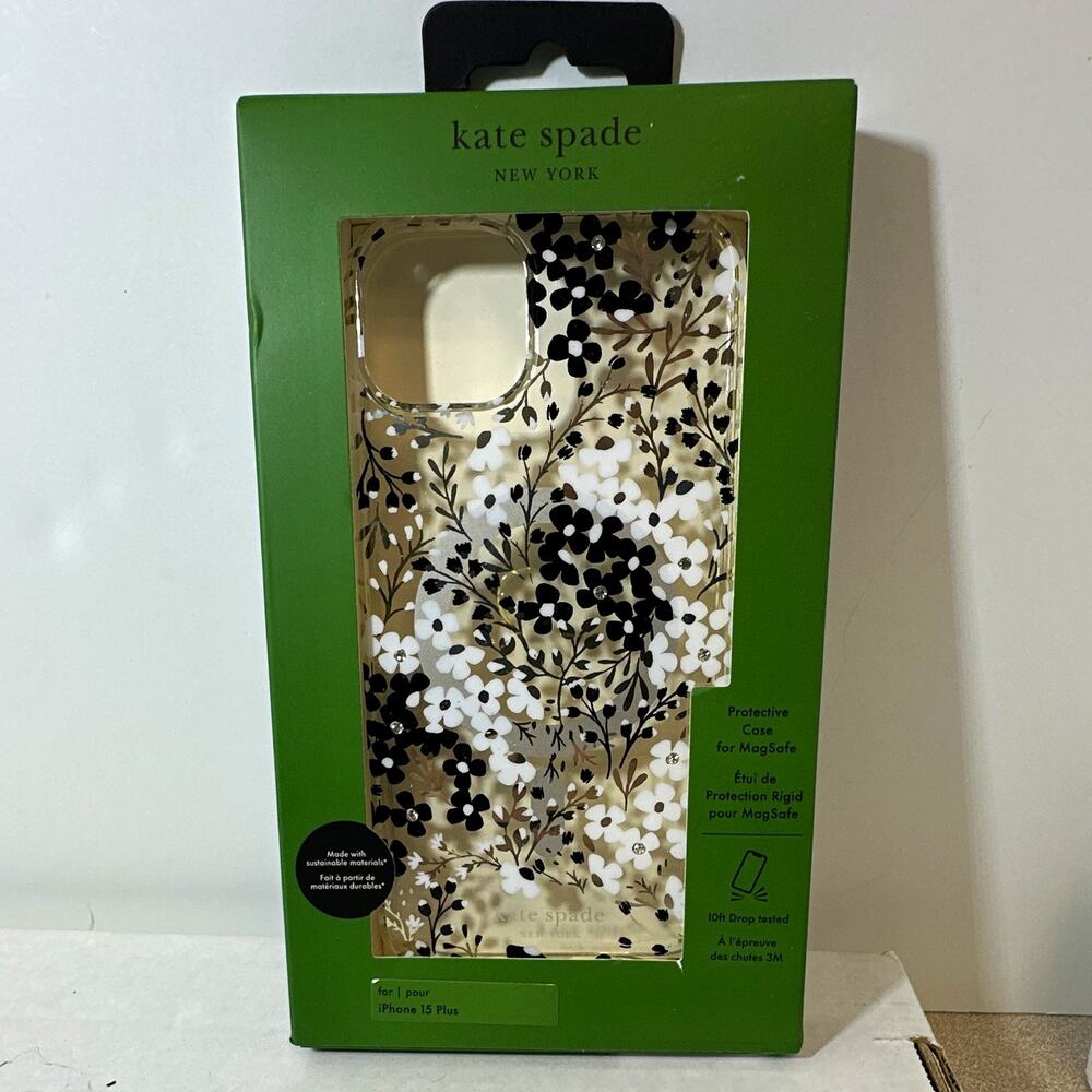 Kate Spade New York MagSafe Case iPhone 15 Plus Floral Print